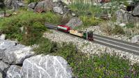 Gartenbahn im Kinderbereich