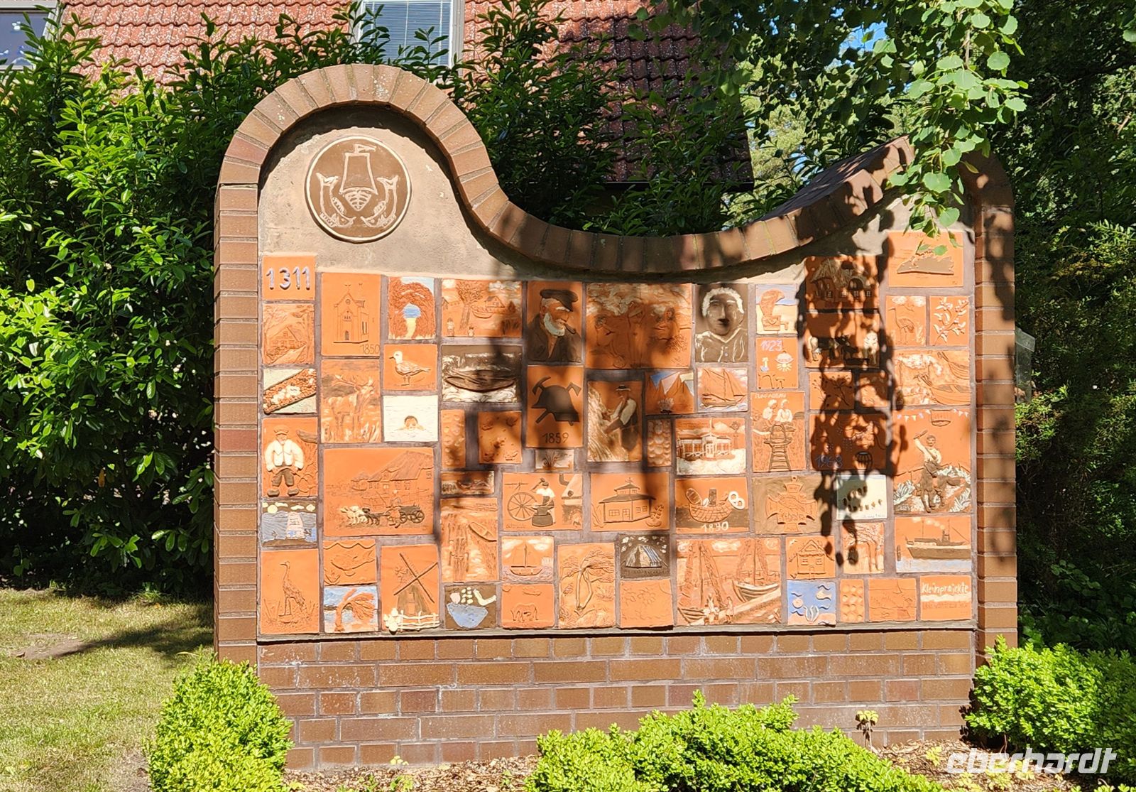 Gedenktafel in Dierhagen