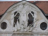 Giebel am Schloss Sondershausaen