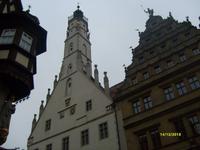 Gotischer Turm am Rathaus