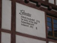 Hinweis auf ein historisches Gebäude