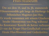Hinweistafel am 
