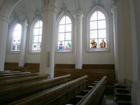 Im Innern der ev. Kirche