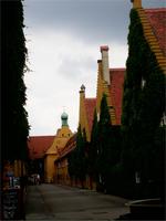 In der Augsburger Fuggerei