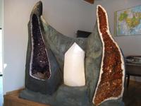 In der Mineralienausstellung