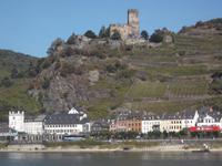 Kaub am Rhein mit Burg Gutenfels