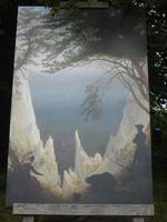 Kreidefelsen auf Rügen von Caspar David Friedrich