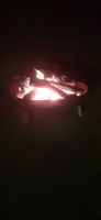 Lagerfeuer am Hotel