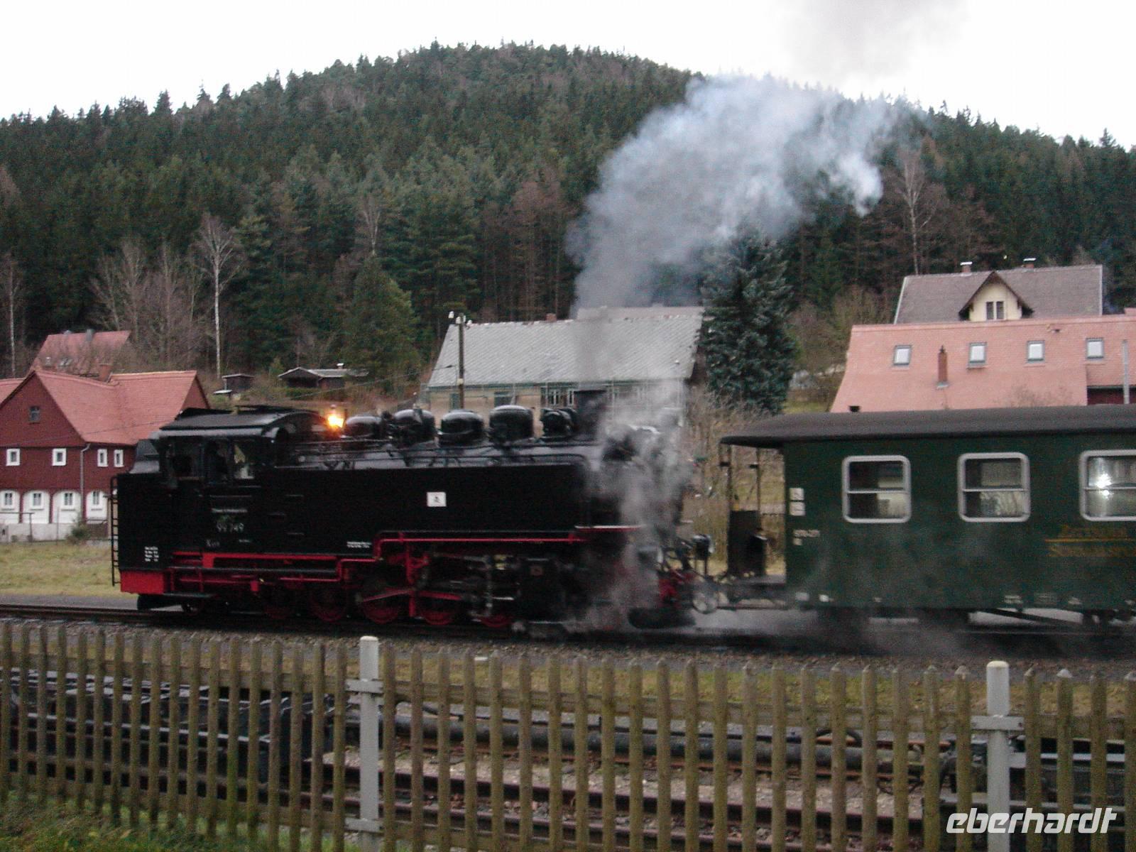 Lokwechsel in Oybin