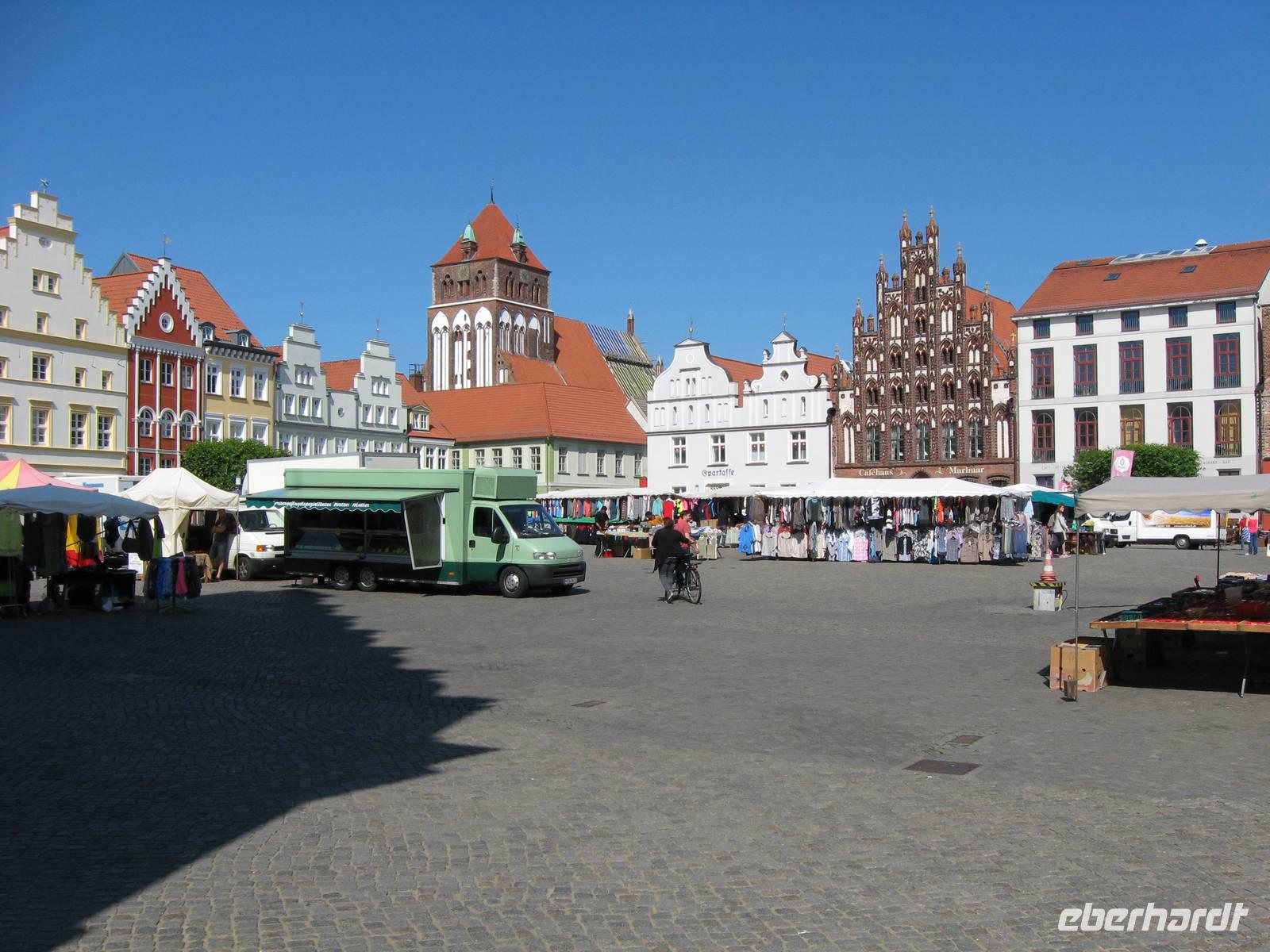 Marktplatz der Hansestadt Greifswald