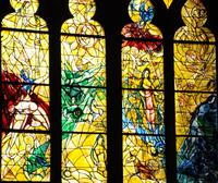 Metz, Paradies Fenster von Marc Chagall