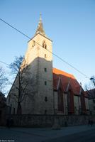 Neujahr 2017 - Spaziergang durch die Erfurter Altstadt - Lorenzkirche am Anger