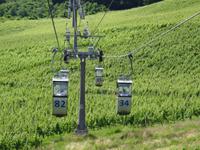 Rüdesheim, Fahrt mit der Seilbahn Rüdesheim