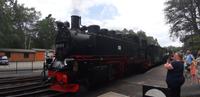 Rasender Roland  im Bahnhof Göhren