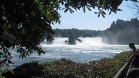 Rheinfall vom Busparkplatz gesehen