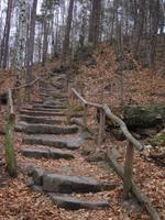 Südaufstieg zum Lilienstein