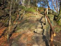 Schwarzbergweg nach Stadt Wehlen