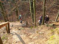 Schwarzbergweg nach Stadt Wehlen