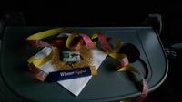 Silvester-Dekoration im Bus