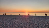 Sonnenuntergang am Starndzugang 15