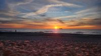 Sonnenuntergang am Strand von Dierhagen Tag 2