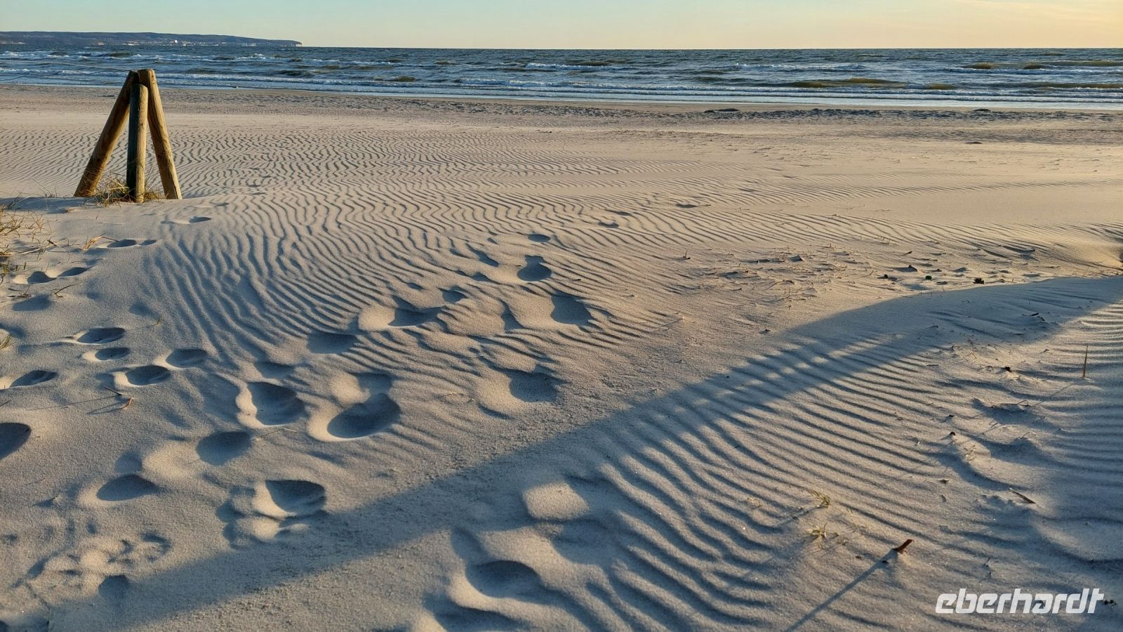 Spuren im Sand