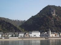 St. Goarshausen mit Burg Katz am Rhein
