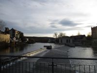 Staustufe in Bad Kösen