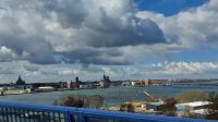 Stralsund mit dem Hafen