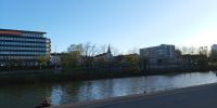 Tag 1 Abendspaziergang Saaruferpromenade Saarbrücken