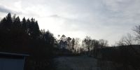 Tag 11 Blick auf die Gruftkapelle der Grafen von Ingelheim in Mespelbrunn