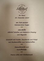 Tag 2 - Abendessen