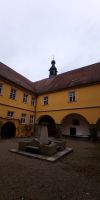 Tag 2 - Blick auf den Innenhof des Schloss Zeilitzheim 