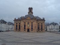Tag 3 Abendlicher Stadtrundgang Saarbrücken Ludwigskirche