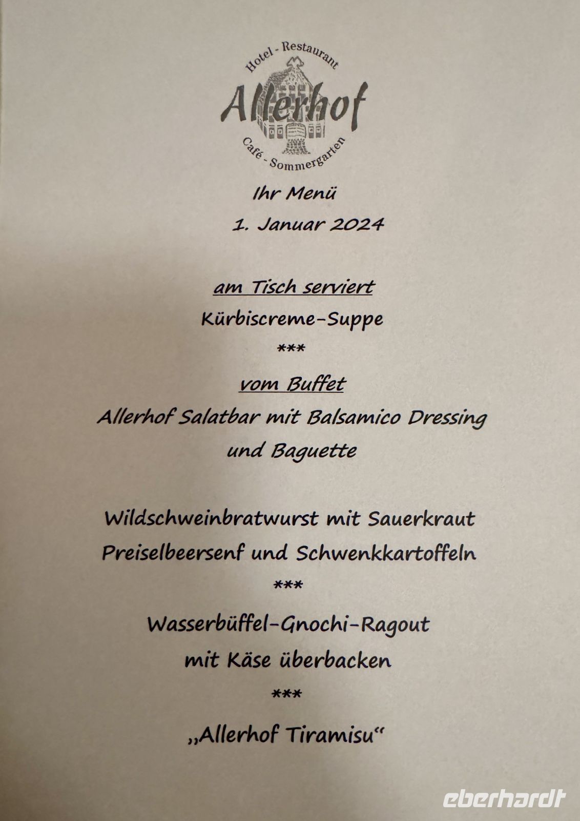 Tag 4 - Abendessen 