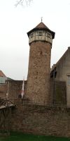 Tag 8 Blick auf den Diebsturm in Michelstadt 