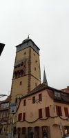 Tag 9 Blick auf den Bayersturm in Lohr am Main 