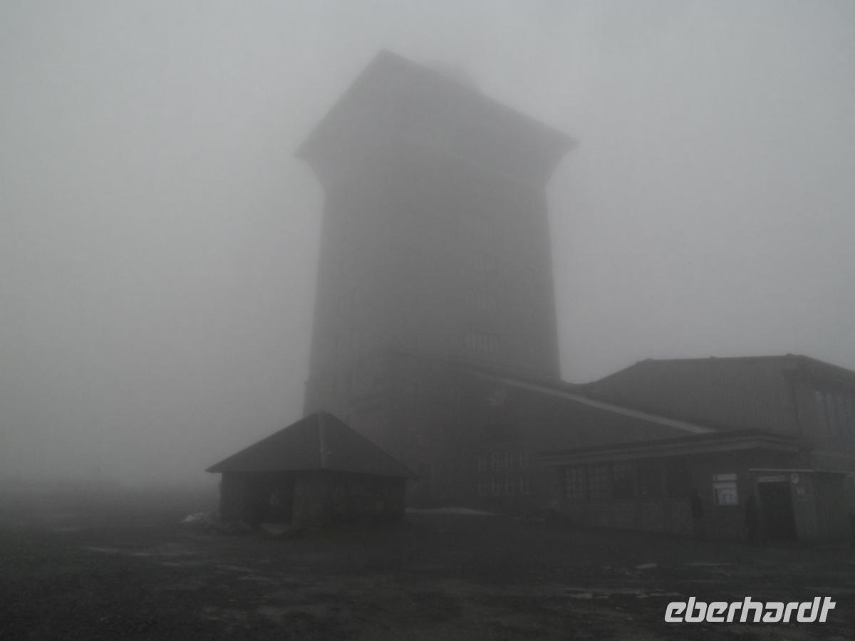 Typisches Brockenwetter