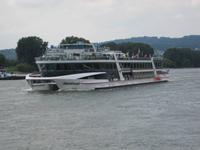 Unser Flagschiff Rhein in Flammen