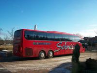 Unser Reisebus steht zur Heimreise bereit 