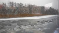Unser Schiff betätigte sich teilweise als Eisbrecher