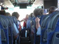 Volker Beck im Bus