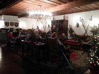 Weihnachten  2012 in der Fränkischen Schweiz Burg Rabenstein