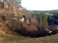 Weihnachten  2012 in der Fränkischen Schweiz von der Burg Waischenfeld