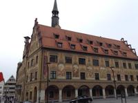 das alte Rathaus in Ulm