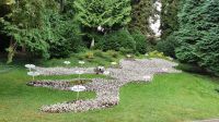 der Bodensee in Blumen auf der  Blumeninsel Mainau