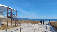 ein letzter Spaziergang am Strand