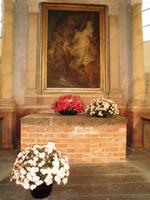 geschmückter Altar