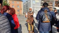 mit Störtebeker unterwegs in Wismar