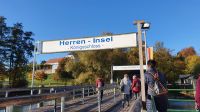 plötzlich strahlender Sonnenschein auf dem Chiemsee